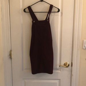 TOPSHOP corduroy dress